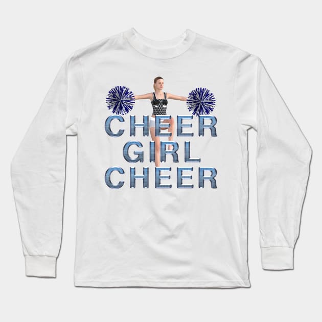 Cheer Girl Cheer Long Sleeve T-Shirt by teepossible
